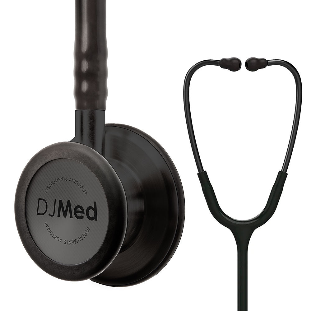 Classic Stethoscope - Black &amp; Silver